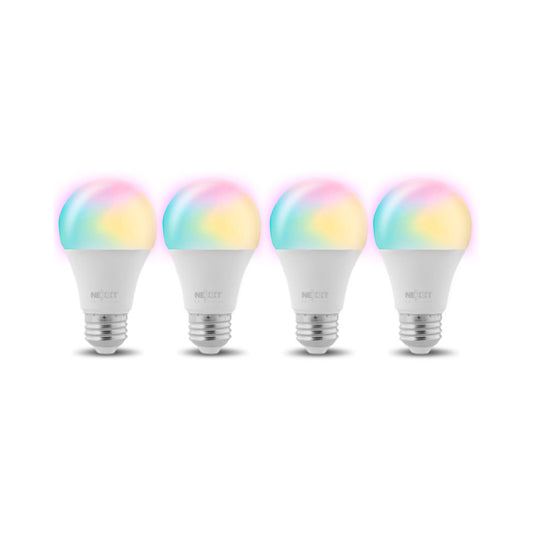 Nexxt Smart Wi-Fi LED 110V A19 4PK