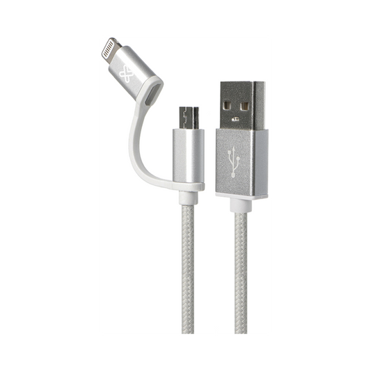 KlipX 2 in 1 USB Cable Lightning and Micro USB SV