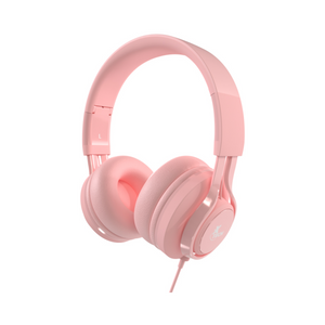 Xtech Cutie Kids wired headphones w/mic Pink