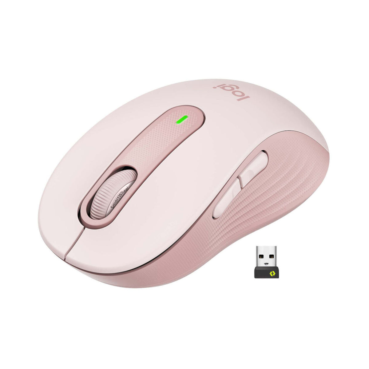 Logitech Signature M650L Wireless Scroll Mouse Rose