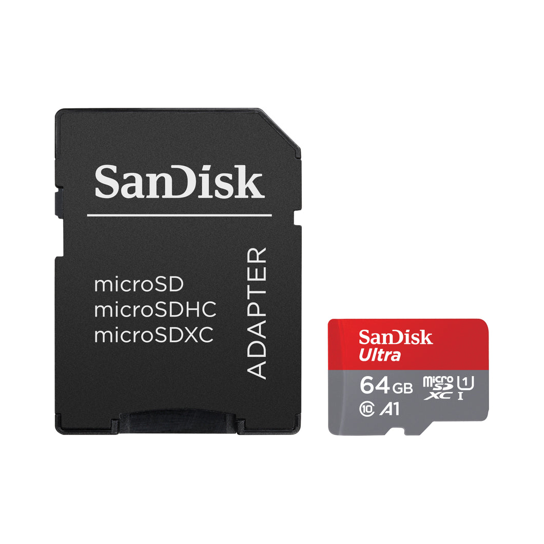 SanDisk 64GB Ultra microSDXC UHS-I Class 10
