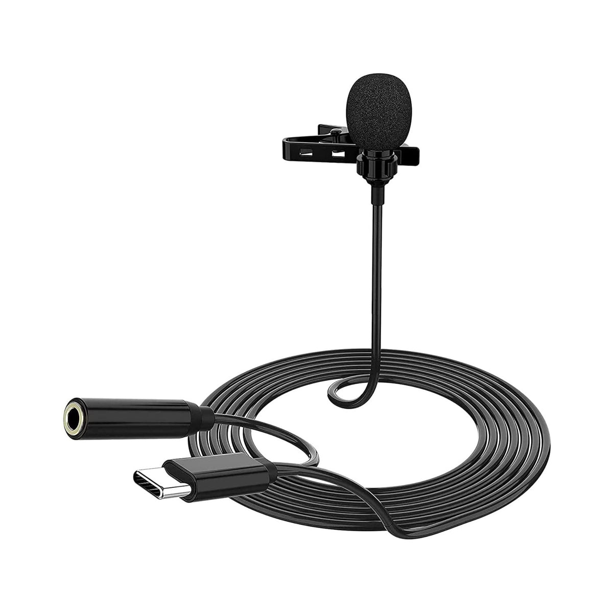 Monster USB-C Lavalier Clip-On Microphone
