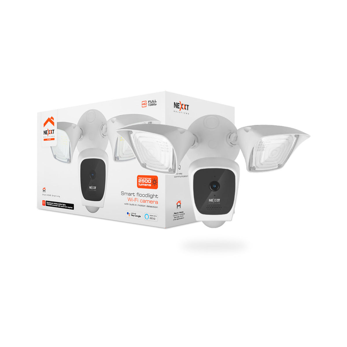 Nexxt Smart Wi-Fi floodlight Camera