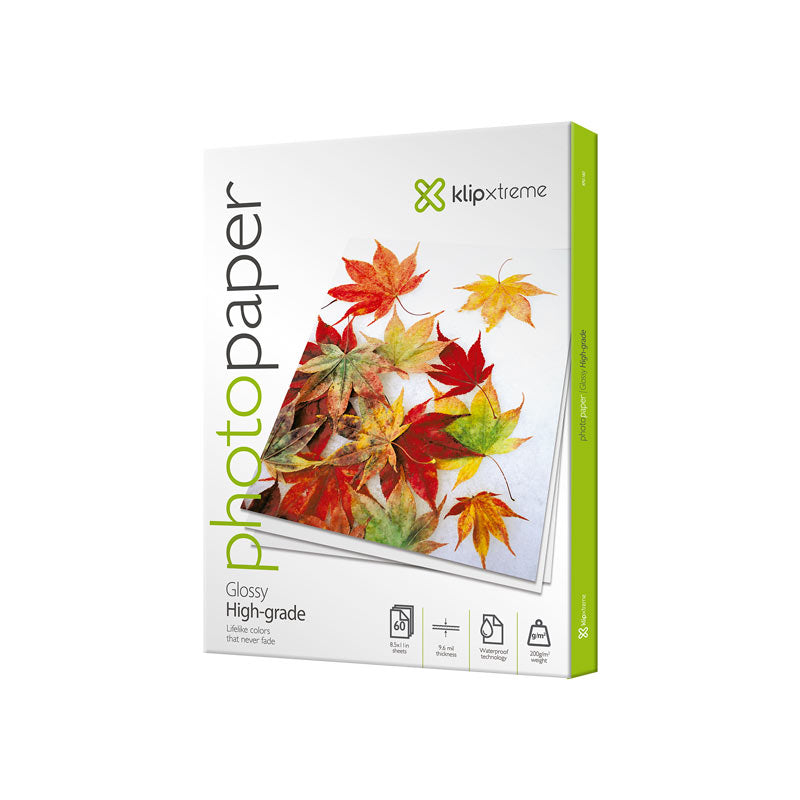 KlipXtreme Letter Glossy Photo Paper (60 Sheets)
