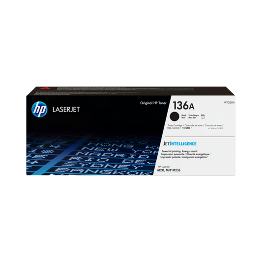 HP 136A Black Toner W1360A