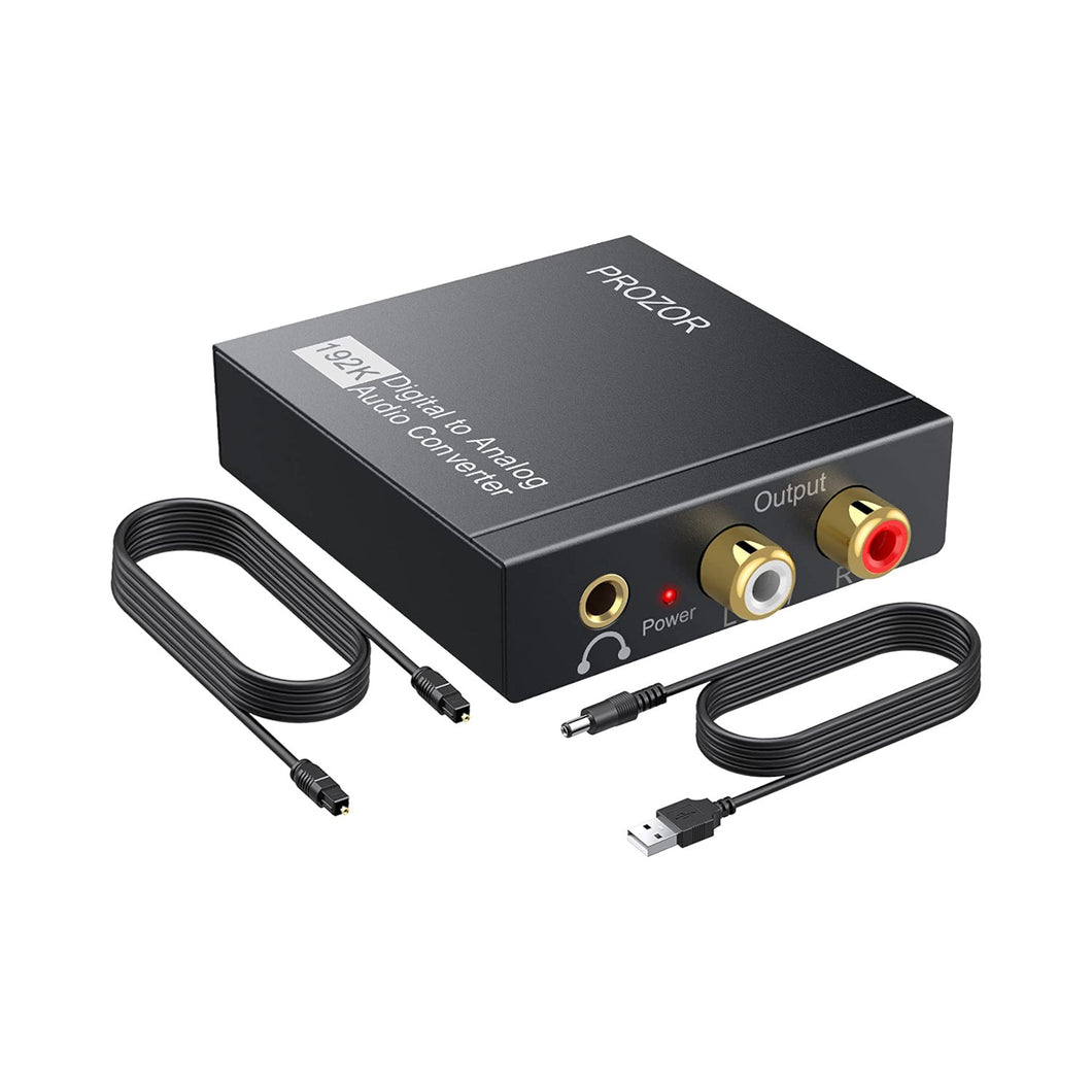 Prozor Digital to Analog Audio Converter Black