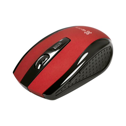 KlipX Klever Wireless Mouse Red