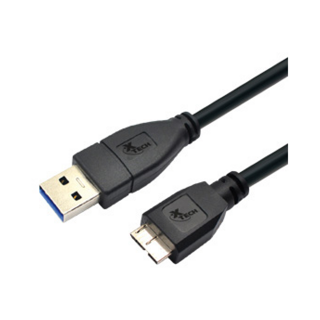 Xtech USB3.0 A/M to MicroB/M Cable 3ft