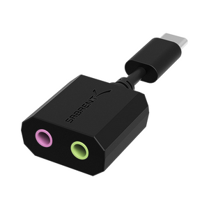Sabrent USB-C Sound Adapter