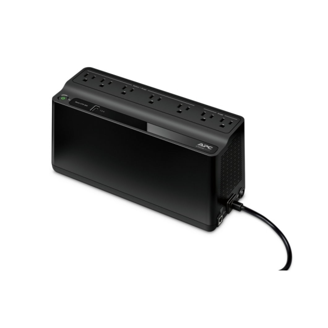 APC Back-UPS BE600M 600VA-330W 6 Outlet 1USB Port