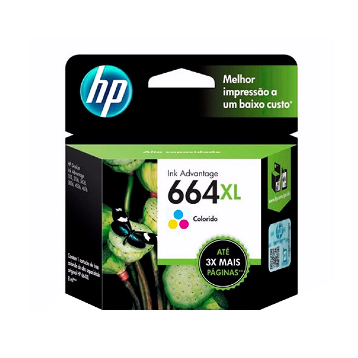 HP 664XL Color Ink Cartridge